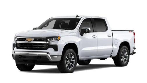 Summit White 2026 Chevrolet Silverado 1500 LT