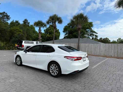 White 2020 Toyota Camry LE