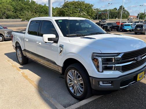 Star White Metallic Tri-Coat 2025 Ford F-150 King Ranch
