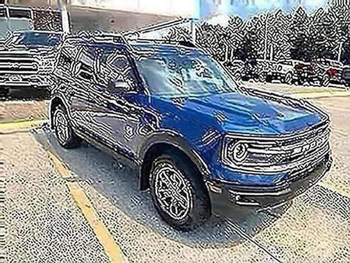 Atlas Blue Metallic 2024 Ford Bronco Sport Big Bend