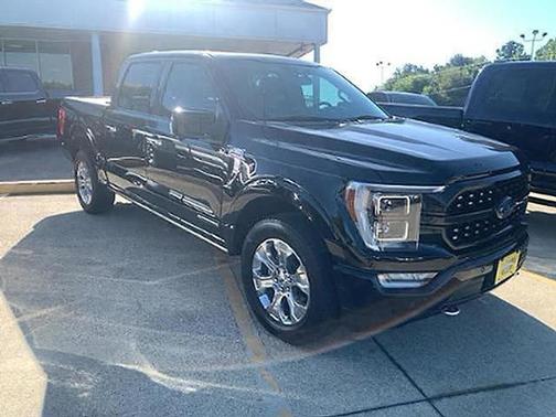 Agate Black Metallic 2022 Ford F-150 Platinum