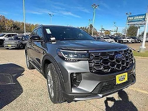 Carbonized Gray Metallic 2026 Ford Explorer Platinum