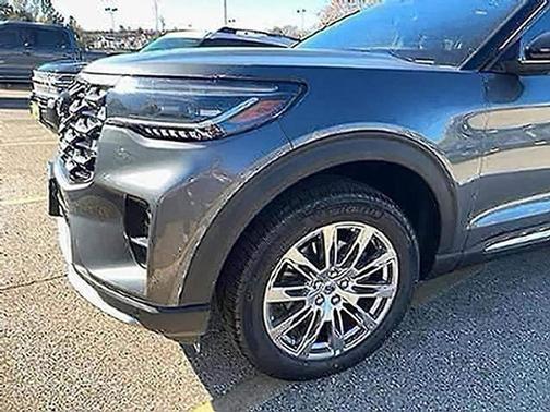 Carbonized Gray Metallic 2026 Ford Explorer Platinum