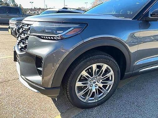Carbonized Gray Metallic 2026 Ford Explorer Platinum