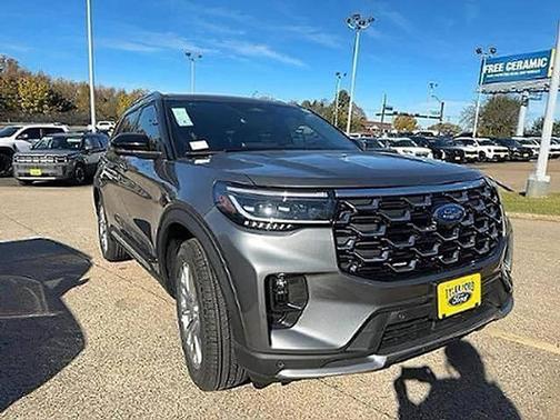 Carbonized Gray Metallic 2026 Ford Explorer Platinum