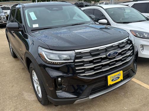 Agate Black Metallic 2026 Ford Explorer Active