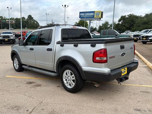 Brilliant Silver Metallic 2010 Ford Explorer Sport Trac XLT