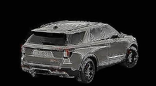 Marsh Gray 2026 Ford Explorer Tremor