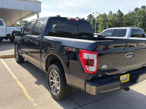 Antimatter Blue Metallic 2022 Ford F-150 King Ranch