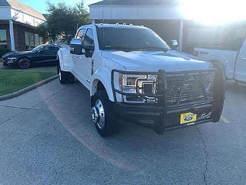 Star White Metallic Tri-Coat 2022 Ford F-450 King Ranch