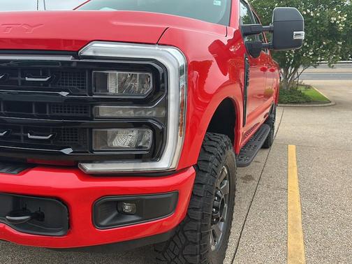 Red 2024 Ford F-250 Lariat