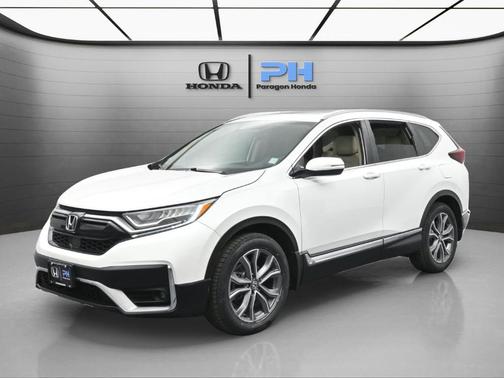 Platinum White Pearl 2020 Honda CR-V Touring