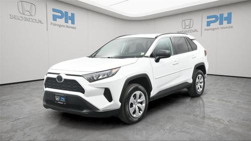 Super White 2020 Toyota RAV4 LE