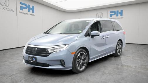 Sonic Gray Pearl 2024 Honda Odyssey Elite