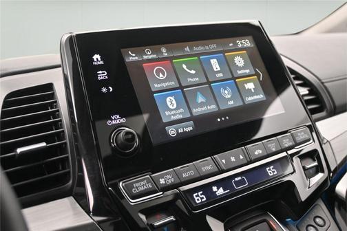 Sonic Gray Pearl 2024 Honda Odyssey Elite