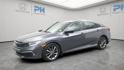 Modern Steel Metallic 2019 Honda Civic EX
