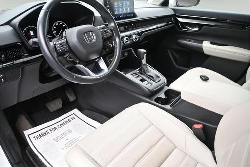 Platinum White Pearl 2023 Honda CR-V EX-L