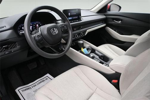 Radiant Red Metallic 2024 Honda Accord LX