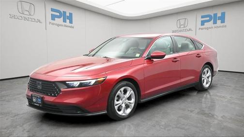 Radiant Red Metallic 2024 Honda Accord LX