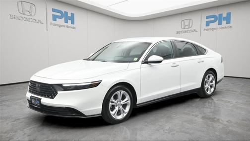 Platinum White Pearl 2025 Honda Accord LX