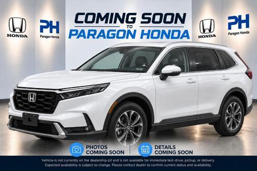 Platinum White Pearl 2025 Honda CR-V EX-L