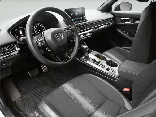 Platinum White Pearl 2025 Honda Civic Sport