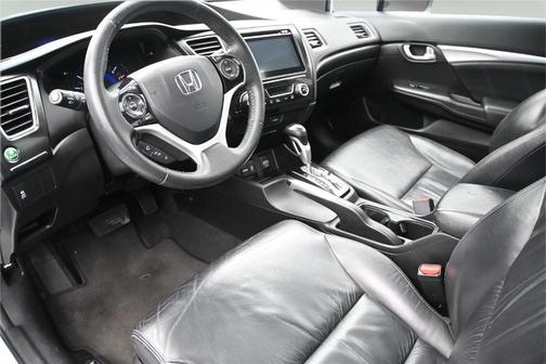 White Orchid Pearl 2015 Honda Civic EX-L