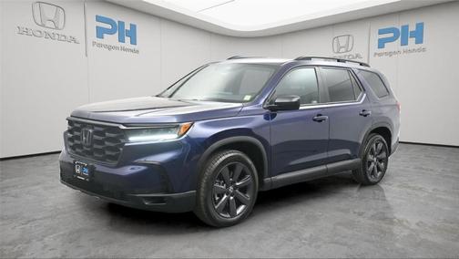 Obsidian Blue Pearl 2025 Honda Pilot Sport