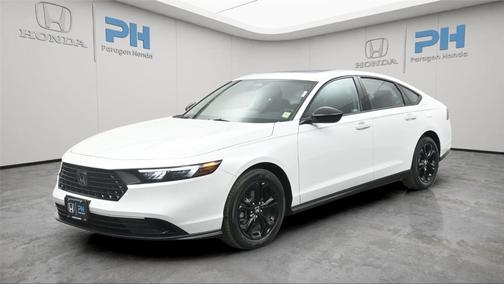 White 2025 Honda Accord SE