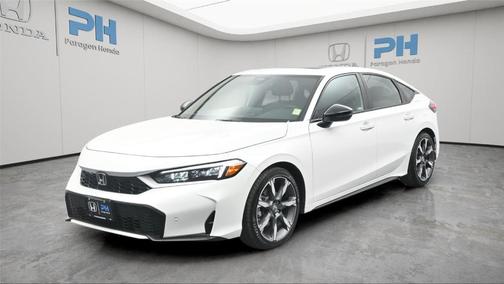 White 2026 Honda Civic Hybrid Sport Touring