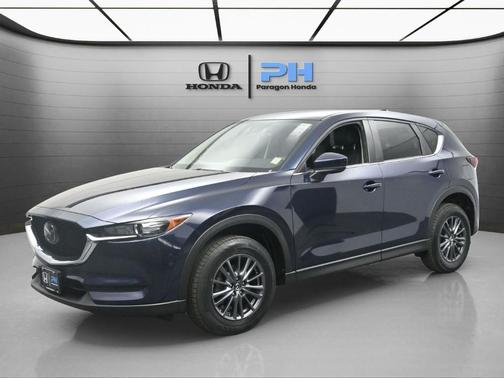 Deep Crystal Blue Mica 2020 Mazda CX-5 Touring