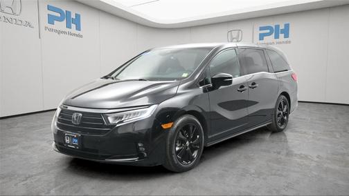 Crystal Black Pearl 2023 Honda Odyssey Sport