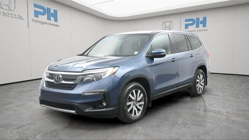 Steel Sapphire Metallic 2019 Honda Pilot EX