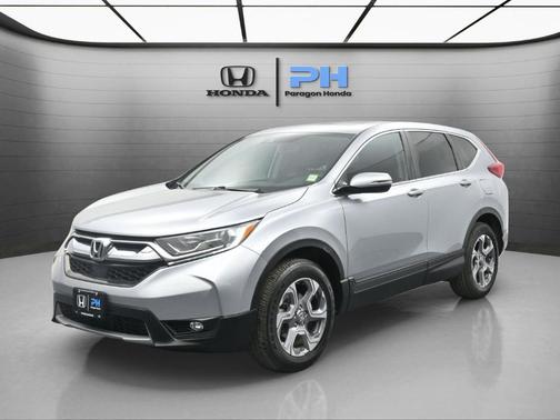 Lunar Silver Metallic 2018 Honda CR-V EX-L