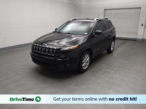 Brilliant Black Crystal Pearlcoat 2015 Jeep Cherokee Latitude