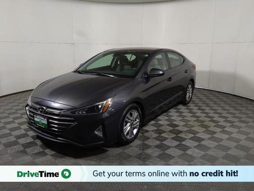 Portofino Gray 2020 Hyundai ELANTRA SEL