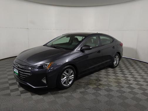 Portofino Gray 2020 Hyundai ELANTRA SEL