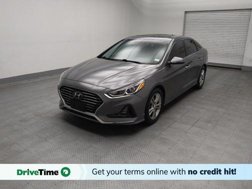 Machine Gray 2018 Hyundai SONATA SEL