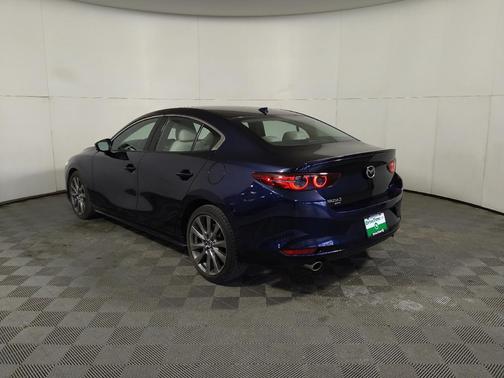 Deep Crystal Blue Mica 2021 Mazda Mazda3 AWD w/Premium Package