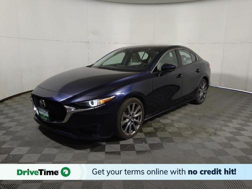Deep Crystal Blue Mica 2021 Mazda Mazda3 AWD w/Premium Package