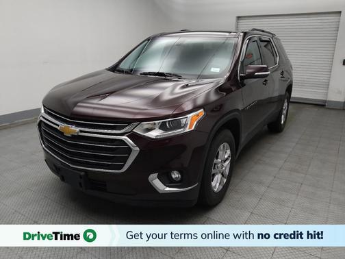 Black Currant Metallic 2019 Chevrolet Traverse LT Cloth