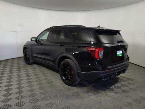 Agate Black Metallic 2021 Ford Explorer ST