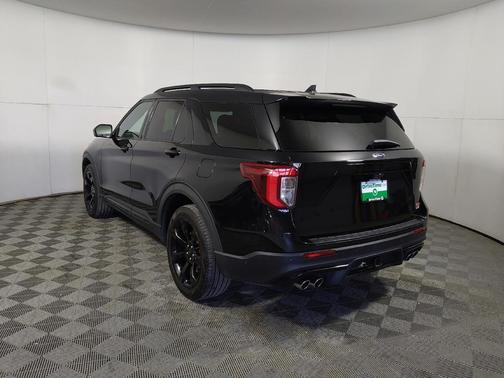 Agate Black Metallic 2021 Ford Explorer ST