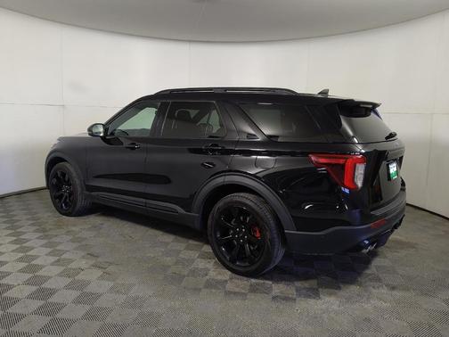 Agate Black Metallic 2021 Ford Explorer ST