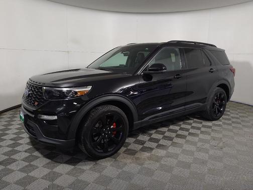 Agate Black Metallic 2021 Ford Explorer ST
