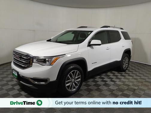 White 2019 GMC Acadia SLE-2