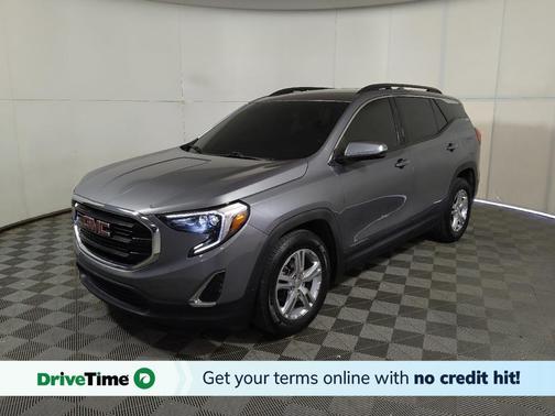 Satin Steel Metallic 2018 GMC Terrain SLE