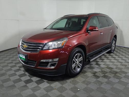 Siren Red Tintcoat 2017 Chevrolet Traverse 1LT