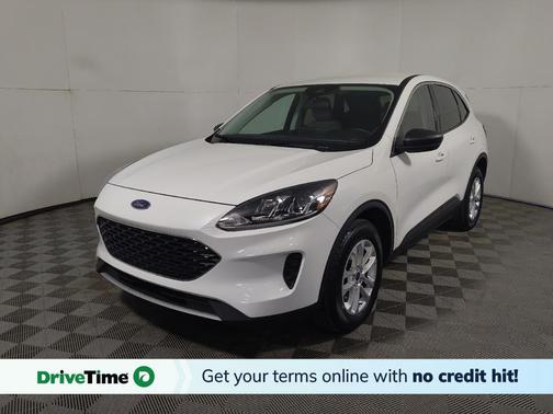 Star White Metallic Tri-Coat 2022 Ford Escape SE