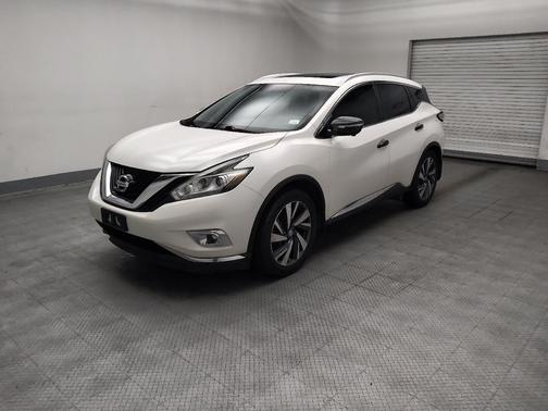 Pearl White 2015 Nissan Murano Platinum